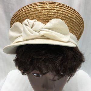 Brown & Ivory Eric Javits Cap